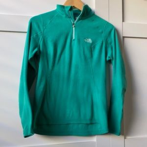 North Face fleece pullover XS